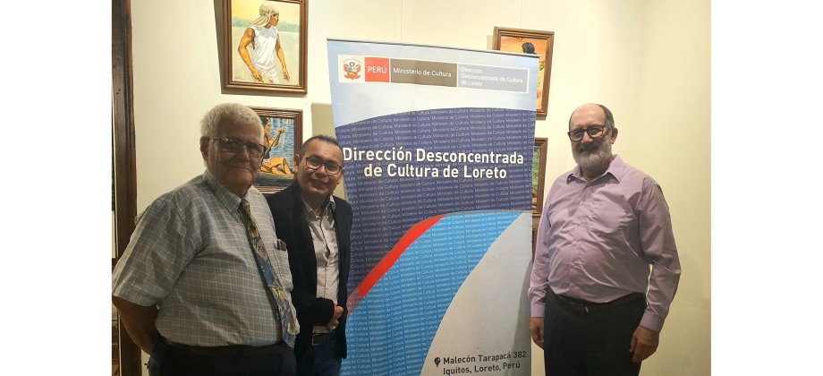 Cónsul de Colombia asistió a la reapertura del Patrimonio Histórico Cultural inmueble de la Prefectura de Iquitos y del Museo Amazónico