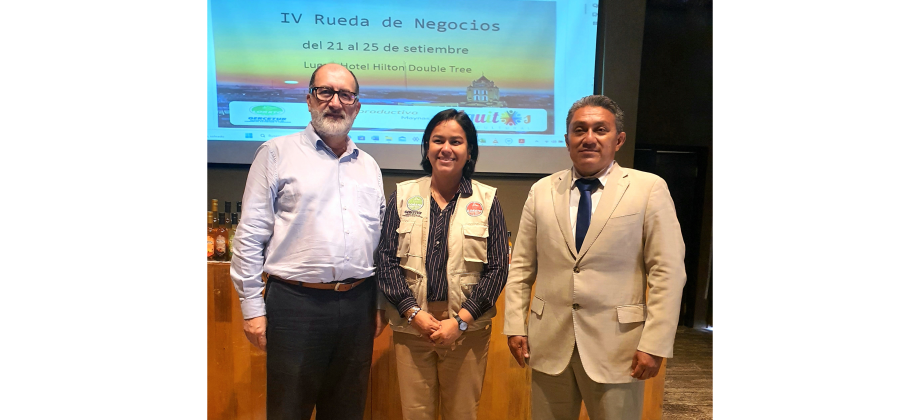Cónsul de Colombia participó en la “IV Rueda de Negocios en Iquitos”