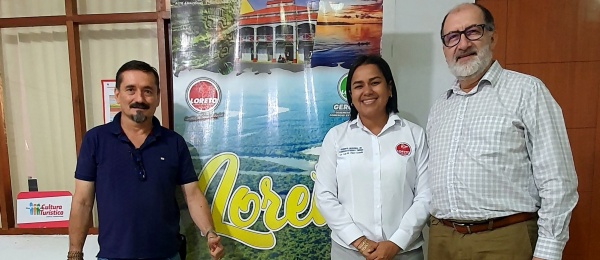 Cónsul Alberto Bula facilitó reunión para evaluar la realización de un vuelo comercial Leticia – Iquitos – Leticia