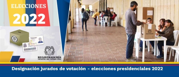  Consulado de Colombia en Iquitos publicó el Acto Administrativo con la designación de jurados de votación para la elección de Presidente y Vicepresidente