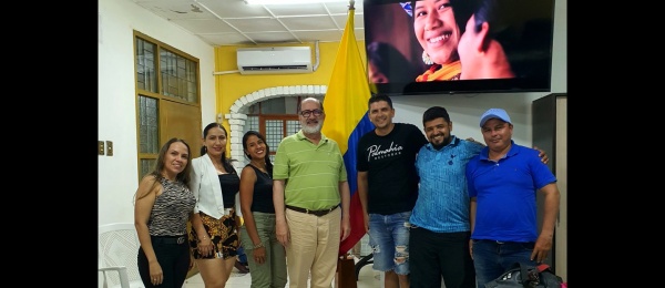 Consulado de Colombia en Iquitos celebró Día del Colombiano Migrante con miembros la comunidad de connacionales 