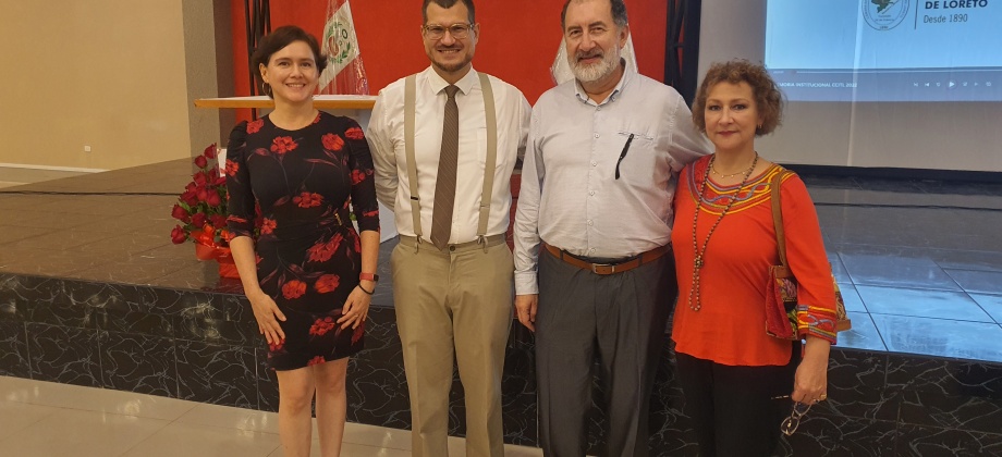 Cónsul de Colombia participa en el evento de conmemoración del aniversario de la Cámara de Comercio de Loreto