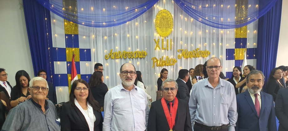 Cónsul invitado al 42 aniversario del Ministerio Público y Día del Fiscal  