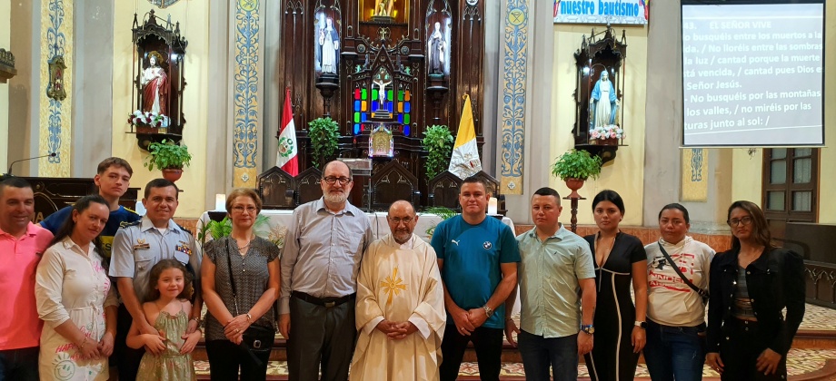 Consulado de Colombia en Iquitos realizó un acto conmemorativo para las víctimas del conflicto armando