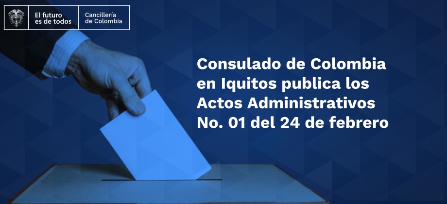 Conozca la designación de jurados de votación para las elecciones de Congreso de la República, en  Iquitos