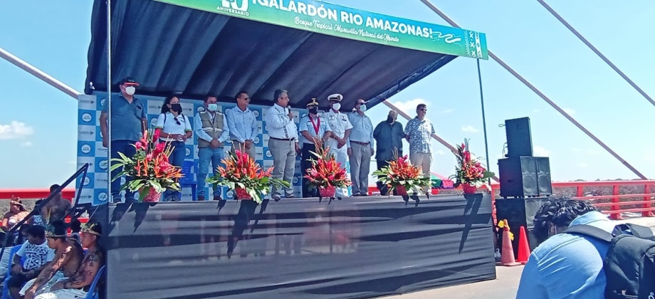 Cónsul de Colombia en Iquitos participó en la celebarción del décimo aniversario del “Río Amazonas como maravilla natural del mundo”