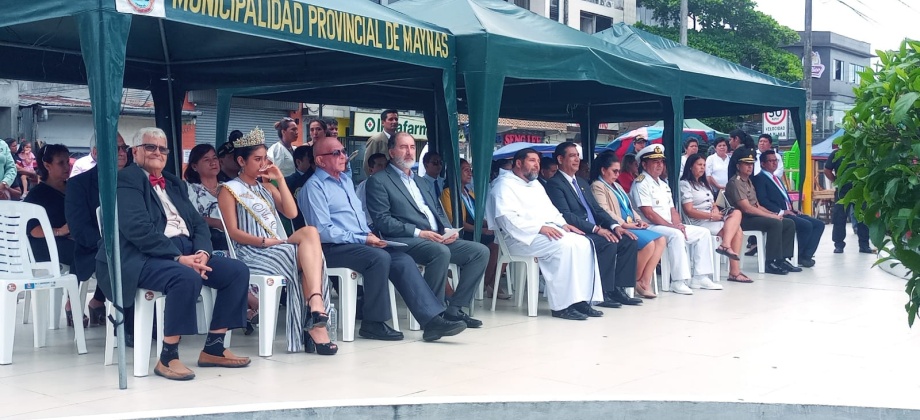 El Consulado de Colombia en Iquitos conmemora la fiesta patronal de la Purísima