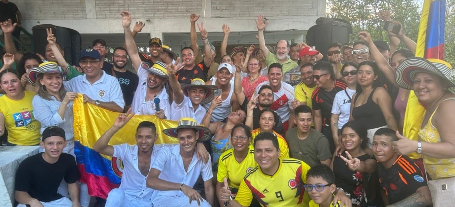 Consulado de Colombia en Iquitos celebró el Día de la Independencia Nacional