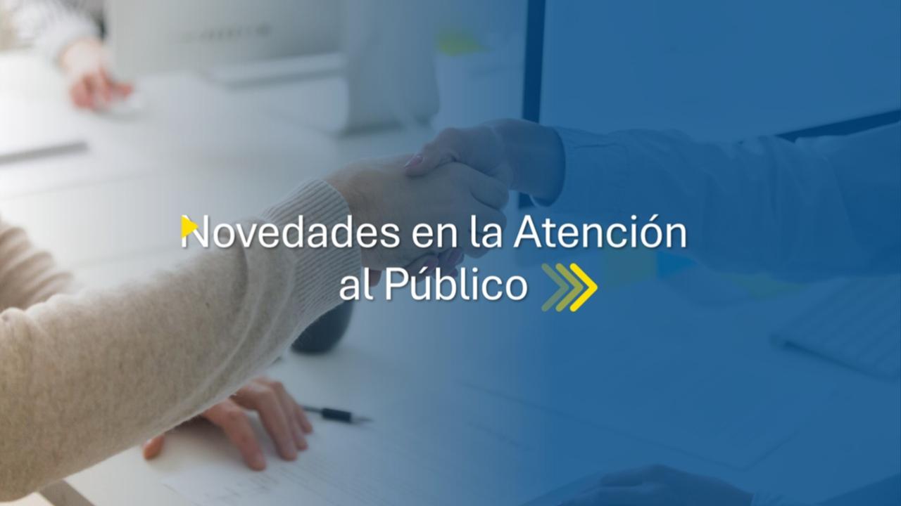 Novedades atencion publico