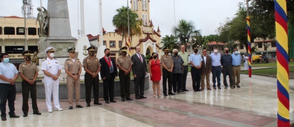 Consulado de Colombia en Iquitos conmemoró el 212 aniversario de la independencia nacional