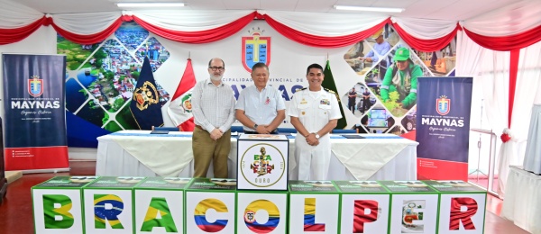 Cónsul de Colombia en Iquitos asistió al ejercicio multinacional “BRACOLPER OURO 2024”